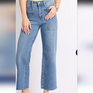 Just Black Denim - Women's Utility Pocket High Rise Jeans - Size 29